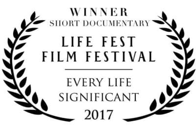 Winner Short Documentary - Life Fest Film Festival